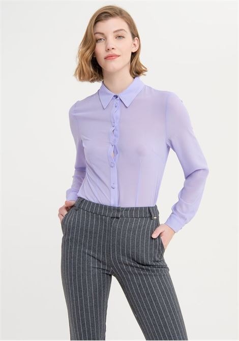  FRACOMINA | Shirts | FS23WT6006W41201185 LILAC