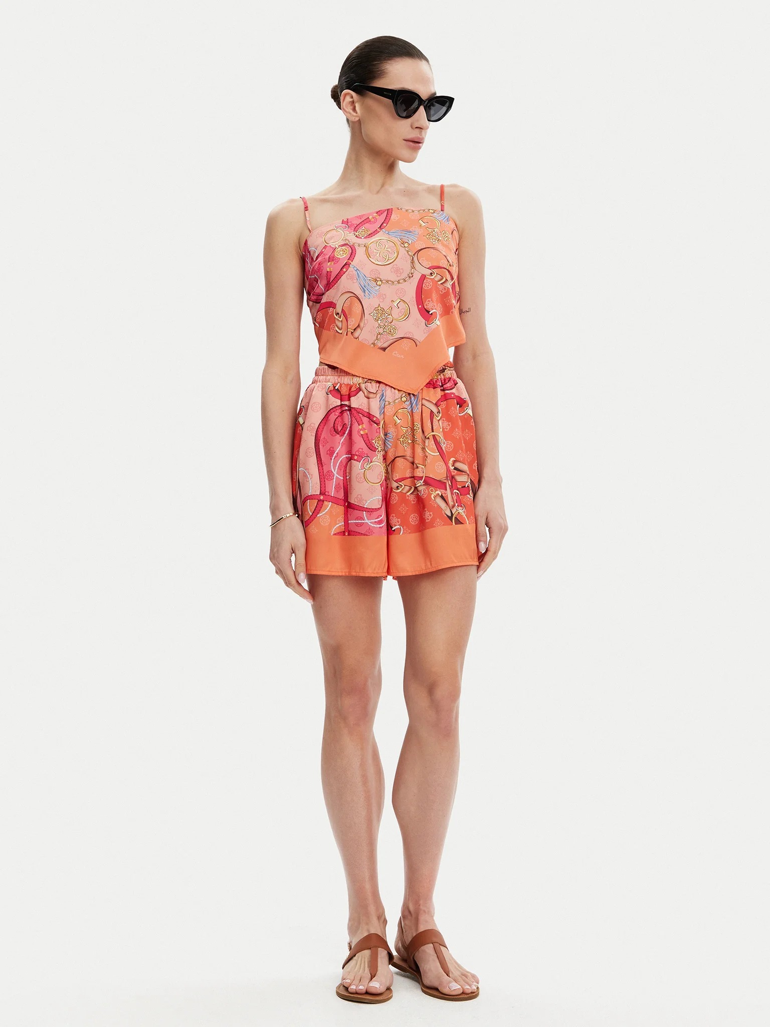  GUESS ACTIWEAR | Top | E5GH02 WH4V0P34K