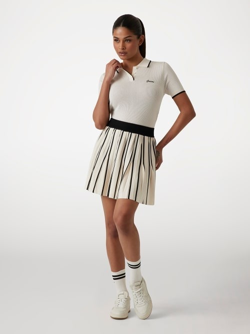 Minigonna in maglia plissettata GUESS ATHLEISURE | Gonne | V5GD00 Z3D60G1O6