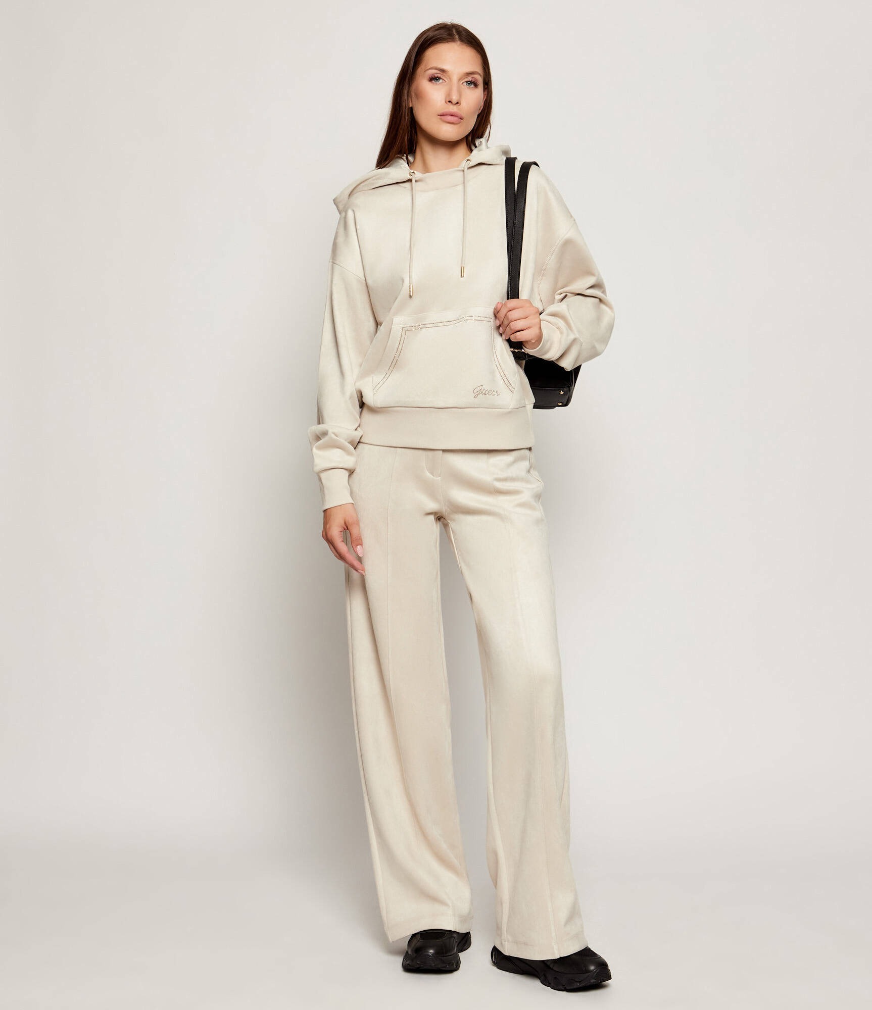 Pantalone Tailoring Scuba Beige GUESS | Pantalone | W5BB53 KAUJ2A115